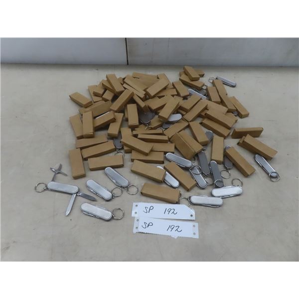 100 New Pocket Knives