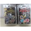 Image 3 : 24 Pkgs New Alien and Skull Guitar Picks w/ Store Display Rack