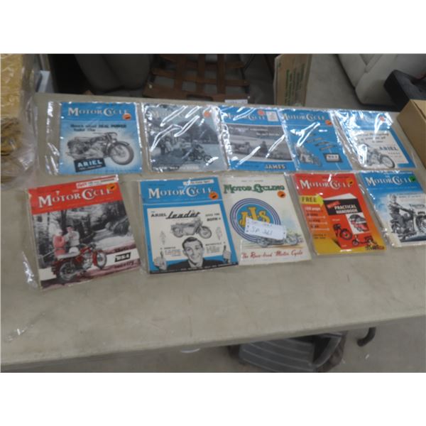 10 Vintage 1950s British Motorcycle Magazines
