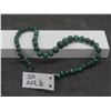 Image 1 : Green Malachite Beaded Necklace, 17" Long