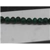 Image 4 : Green Malachite Beaded Necklace, 17" Long