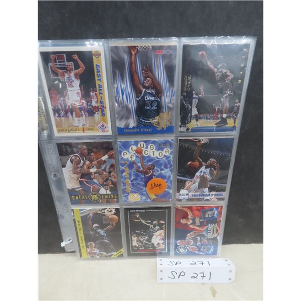 45 Basketball Cards – Shaq, Bird, Pippen, Olajuwon, and Others