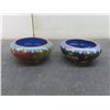 Image 4 : 12-Piece Vintage Cloisonné Lot – Vase, Napkin Ring, Egg, and More