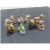 Image 5 : 45 Red Rose Tea Figurines