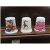 Image 3 : Wood Thimble Stand, 10x7-1/2x2" Deep, w/ 16 Thimbles
