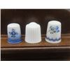 Image 5 : Wood Thimble Stand, 10x7-1/2x2" Deep, w/ 16 Thimbles