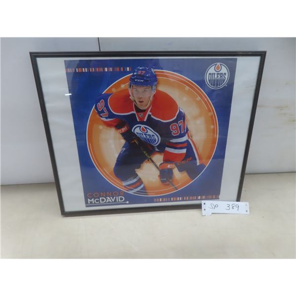 Connor McDavid Framed Picture, 12-1/2" x 15-1/2"