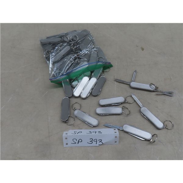 50 Stainless Steel Multi-Tool Pocket Knives