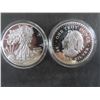 Image 3 : 10 Gold and Silver Plated Replica Rounds and Ingots