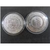Image 4 : 10 Gold and Silver Plated Replica Rounds and Ingots