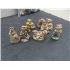 Image 4 : 40 Red Rose Tea Figurines