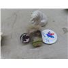 Image 10 : China Tea Cups w/ Saucers, Centennial Mugs, Ukrainian Easter Eggs, Aluminum Tray and More