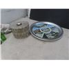 Image 16 : China Tea Cups w/ Saucers, Centennial Mugs, Ukrainian Easter Eggs, Aluminum Tray and More