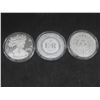 Image 2 : 10 Gold and Silver Plated Replica Rounds and Ingots