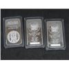 Image 6 : 10 Gold and Silver Plated Replica Rounds and Ingots