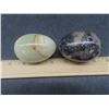 Image 4 : 8 Polished Egg-Shaped Palm Healing Stones