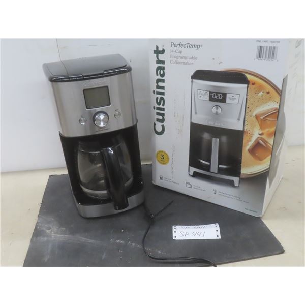 Cuisinart 14-Cup Programmable Coffee Maker, Lightly Used