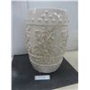 Image 1 : Vintage White Chinese Garden Stool, 18" Tall