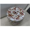 Image 5 : Vintage Porcelain Garden Stool, 18" Tall