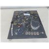 Image 1 : Fashion Jewelry Lot – Watches, Retro, Necklaces, Cuff Links, Earrings