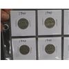 Image 2 : 20 Canadian Nickels – 1940, 1941, 1946, 1948