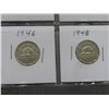 Image 7 : 20 Canadian Nickels – 1940, 1941, 1946, 1948