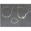 Image 7 : Vintage Fashion Earrings, Chains, Brooches, and Rhinestones
