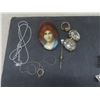 Image 2 : Vintage Jewelry – Rhinestone Brooches, Necklaces, Earrings, and More
