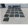 Image 1 : 21 Original Glass Slides of WWI, Numbered 1–23 (Missing 4 and 17)