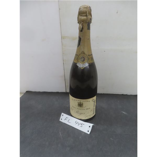 Brut Special 1953 Pol Roger and Co., Epernay, France, Unopened