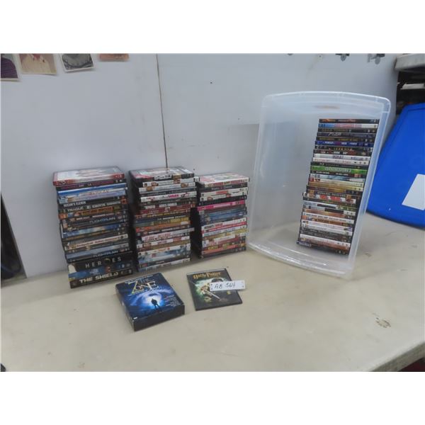 120+ DVDs w/ Tote