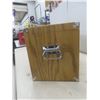 Image 9 : Oak Multi-Drawer Cabinet w/ Key, 13" x 18" x 11"