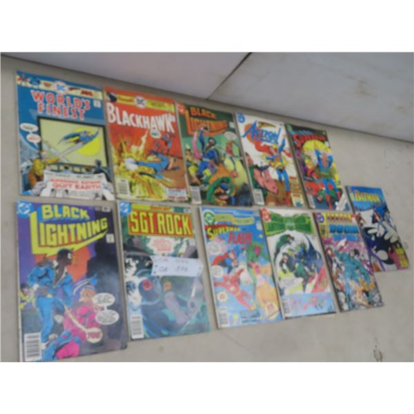 11 DC Comics, 25¢–$1.25 – Superman, Batman, Green Lantern and More