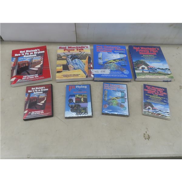 Rod Machado's Aviation Books and DVDs – How to Fly, Plane Talk, Instrument Pilot's Handbook