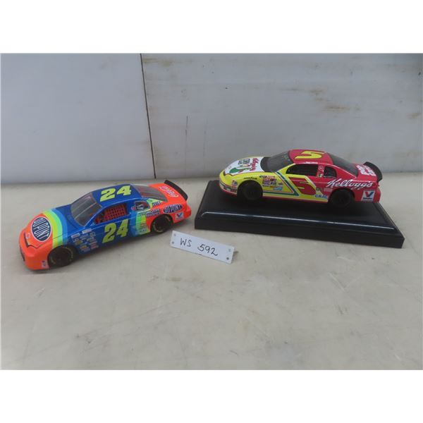 Jeff Gordon #24 and #5 Monte Carlo Die Cast Cars, 1/18 Scale