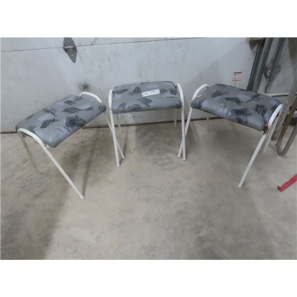 3 Stacking Stools