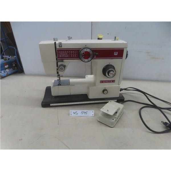 White Sewing Machine