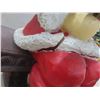 Image 7 : Christmas Decor – Santa on Bench, 23x24x12", Damage on Legs