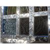 Image 3 : Checker Plate Style Fastener Holder, 10x6-1/2x11", Filled w/ Screws, Hinges, and Nails