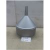 Image 1 : Giant Metal Funnel/Tinman's Hat, 15" Tall x 11-1/4" Diameter