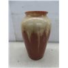 Image 2 : Vintage Medalta Vase, 10" Tall, and 10x6" Wooden Bongo Drum