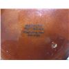 Image 3 : Vintage Medalta Vase, 10" Tall, and 10x6" Wooden Bongo Drum