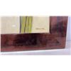 Image 2 : Framed Poppy Flowers Signed Oil Painting, 31" x 19"