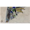 Image 4 : Stained Glass Style Hanging Display, 14x14"