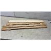 Image 1 : 4 Pieces Oak Live Edge, Largest 43" x 6"