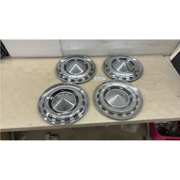 4 Hubcaps for '56 Chevy Bel Air