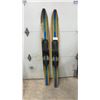 Image 1 : Pair of Wood Water Skis