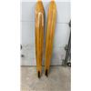 Image 5 : Pair of Wood Water Skis
