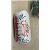 Image 7 : New Christmas Decor – Tree Ornaments, 50 ft Garland, Queen Quilt Set w/ 2 Pillow Shams