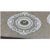 Image 4 : New 8 Spring Garden Flags 12x18", Candle Holder, Yoga Ball, 4 Lace/Embroidered Doilies 16x12"